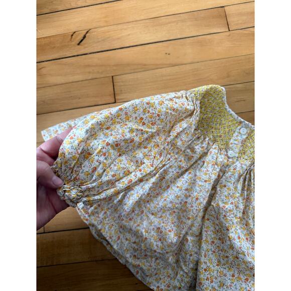 C&L Smocked Threads by Cecil & Lou apples fall blouse youth - Picture 7 of 7